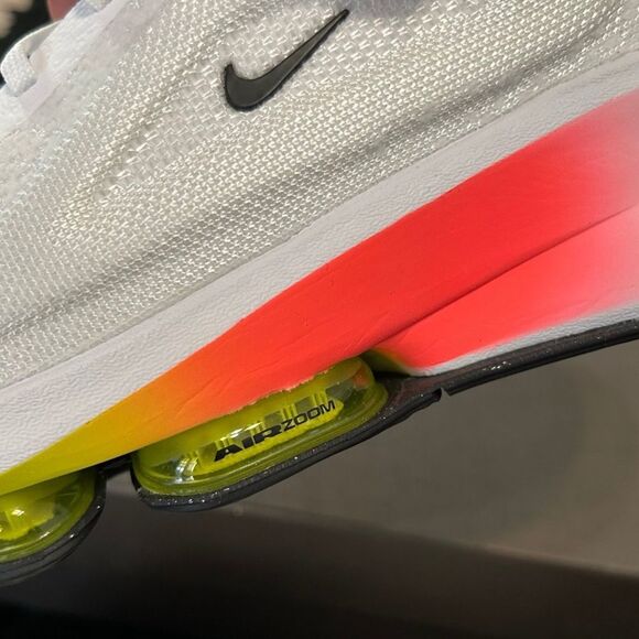 NIKE Air Zoom Versair white platform lace up shoes sneakers women’s 8.5 new - Picture 7 of 9